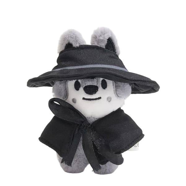 SKZ Plyschdocka – Söt Huvmantel Plyschfigur Samlarobjekt Fanpresent 12cm*fox* fox