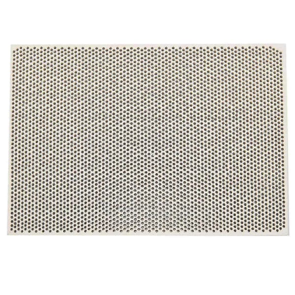 3x gassbrenner keramisk bikake sveiset plate oppvarming 135x95x13mm(f2)