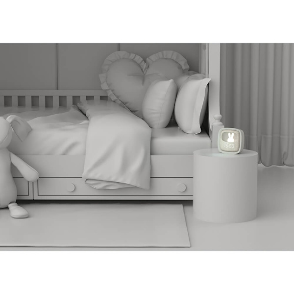 MOB Väckarklocka med Lampa Billy Clock Grå 280