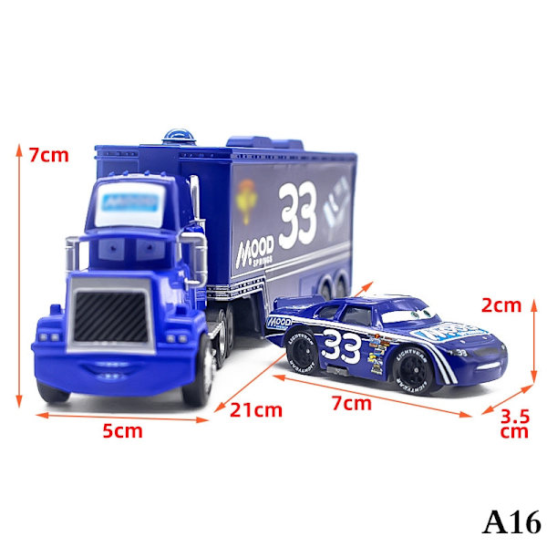 Disney Pixar Biler 3 Lynet McQueen Lastbil - Perfekt A16