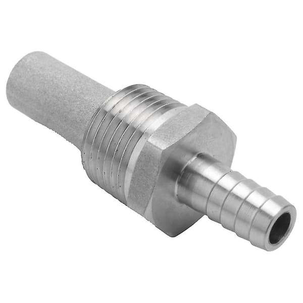 2x Kotipanimon Inline-happikyllästyskivi Diffuusiokivi Ilmastuskivi 1/2 Npt Hiilihapotuskivi