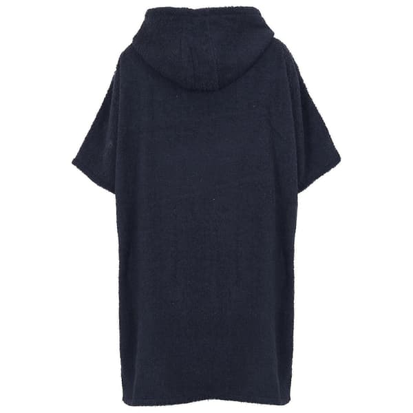 Badehåndkle med hette til barn, 100 % bomullsfrotté badekåpe for gutter og jenter 128 Navy 2-5 Years