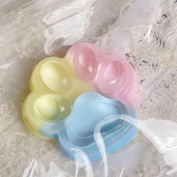 Squishy Stor Kattfot Silikon Stress Relief Stor Storlek Kattfot Jättefot Squishy Fidget Leksaker{yh}