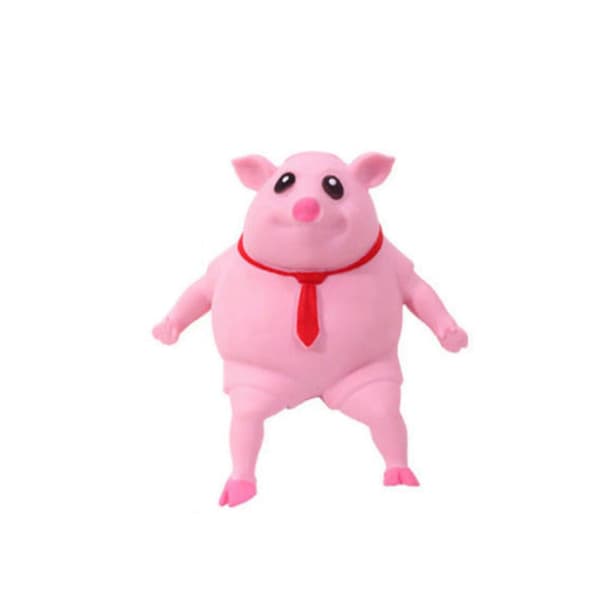 Søt rosa gris klemmeleke stressavlastning for barn og voksne
