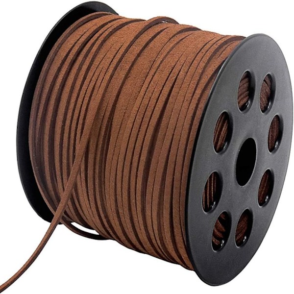 Enkelt Läderband Mockasnöre DIY{F2}