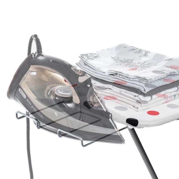 KADAX Foldbart Strygebræt 104x30cm Med Strygejernholder, Let, Lille