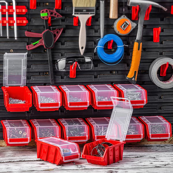 KADAX Verkstadsbricka Förvaringsbehållare Plast 490x298x210 Mm