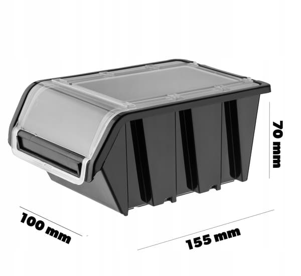 KADAX Verkstadsbrickor Förvaringsbehållare Set med 20 brickor Bricka 155x100mm