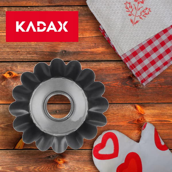 KADAX Non-stick bageplade med skorsten 25 cm