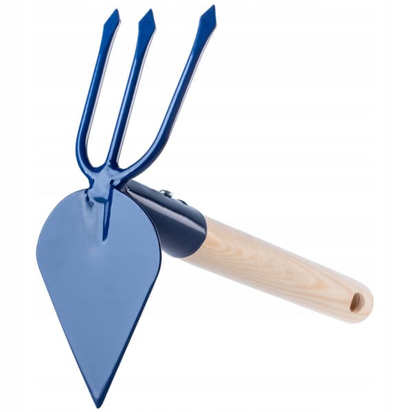 KADAX Trädgårdshacka för ogräsrensning med gaffel 7 cm liten 32 cm