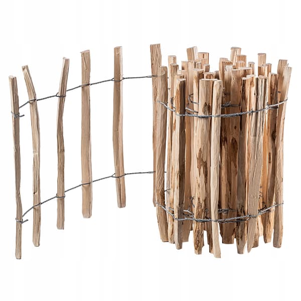 KADAX Hasselnøddehegn Oprullbart Beskyttende Havehegn 500x50 7-9cm