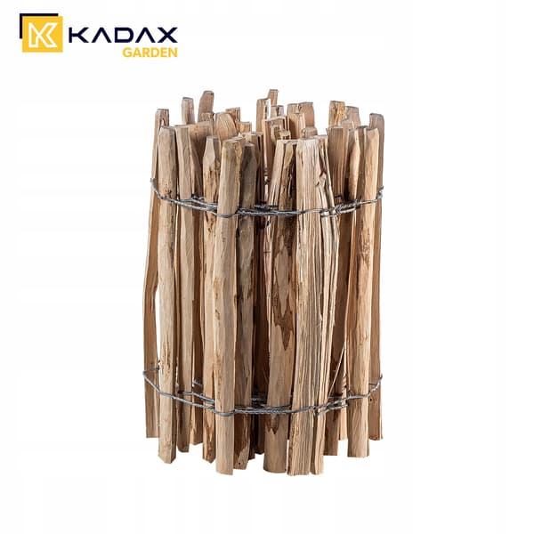 KADAX Hasselnøddehegn Oprullbart Beskyttende Havehegn 500x60 7-9cm