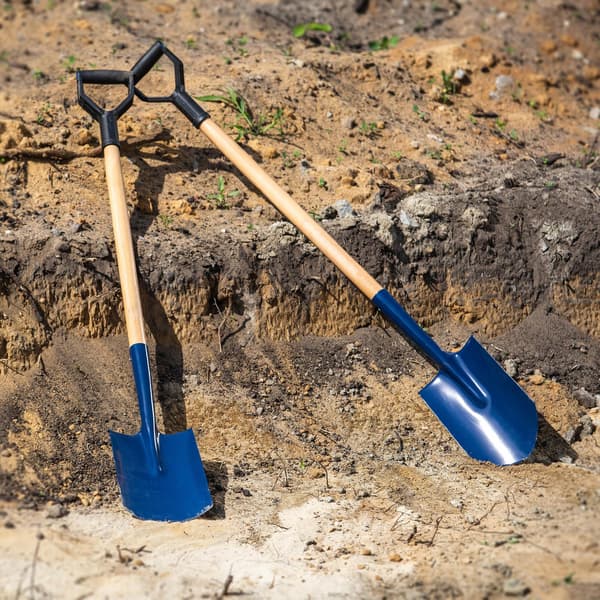 KADAX Suora lapio 122 cm Puutarhan kaivamiseen Kahvalla