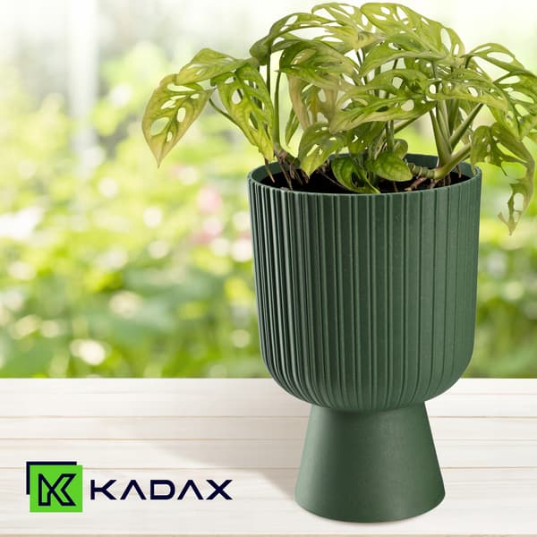 KADAX Blomkruka Blomkruka Gräsmatta Plastskydd 18 cm Blomställ Grön