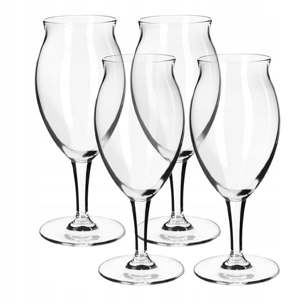 KADAX Ölmugg Ölglas Ölmuggar Glas Hög bägare 410 ml 4 st
