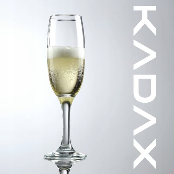 KADAX Champagne Prosecco Vinglas 220 ml Set med 6 glas