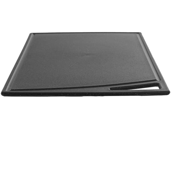 KADAX Plast skärbräda för kök halkfri svart bricka 31,5x20 cm
