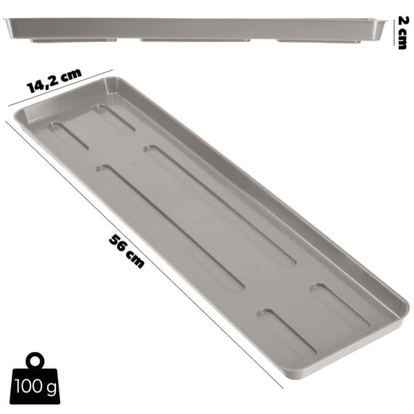 KADAX Urtepottestativ 60cm Balkonkasse Plastbakke