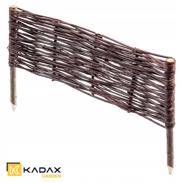 KADAX Trädgårdspalissadkantstängsel 60x30 cm högt staket