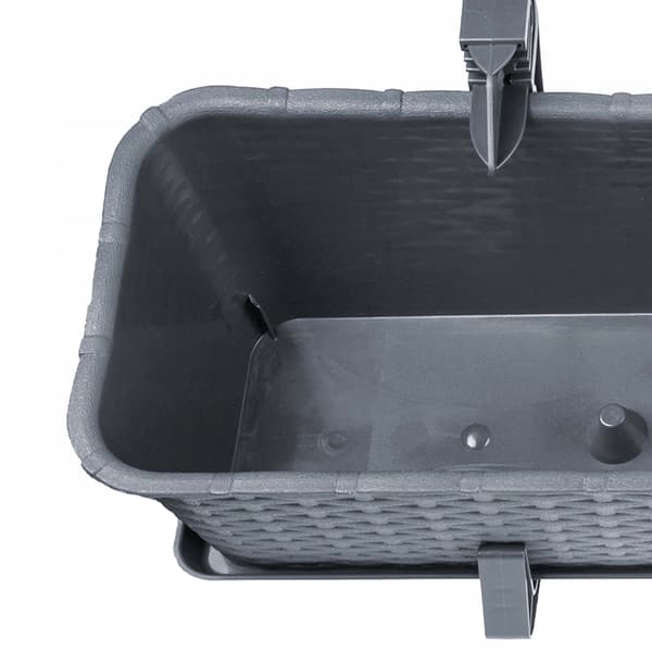 KADAX Balkonkasse 40 cm Urtepotteholdere 4 stk.