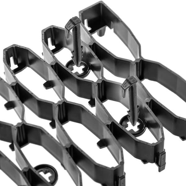 KADAX Gräsmattgaller för robotgräsklippare, perfekt för kurvor, 47 cm, 4-pack