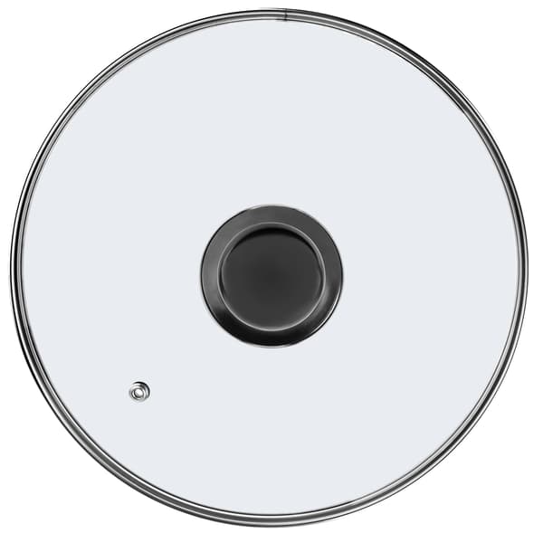 KADAX Glaslåg 22 cm Universal Varmebestandigt Gryde- og Pandedæksel