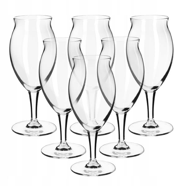 KADAX Ölmugg Ölglas Ölmuggar Glas Hög bägare 410 ml 6 st