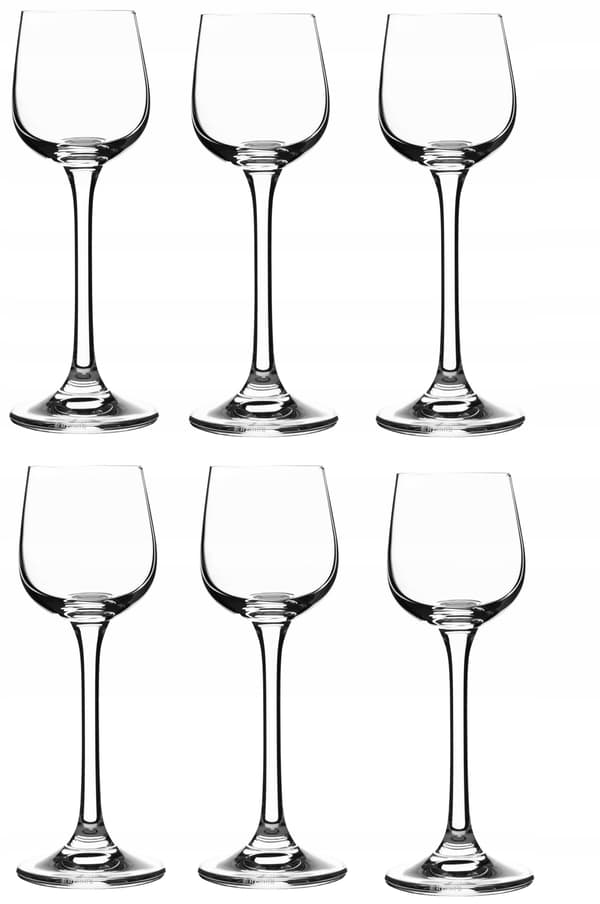 KADAX Glas til Vodka, Likør, Shots, Likører, 60 ml, Sæt med 6, Gave
