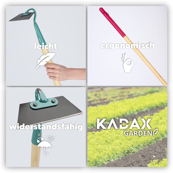 KADAX Havehakke Til Ukrudtsgravning 14cm Dame 139cm