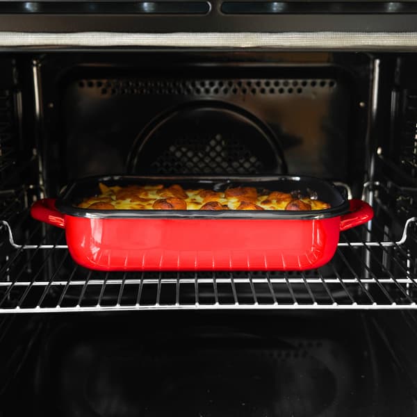 KADAX Stor gasemaljerad induktionsugnspanna 41 cm 3,4L