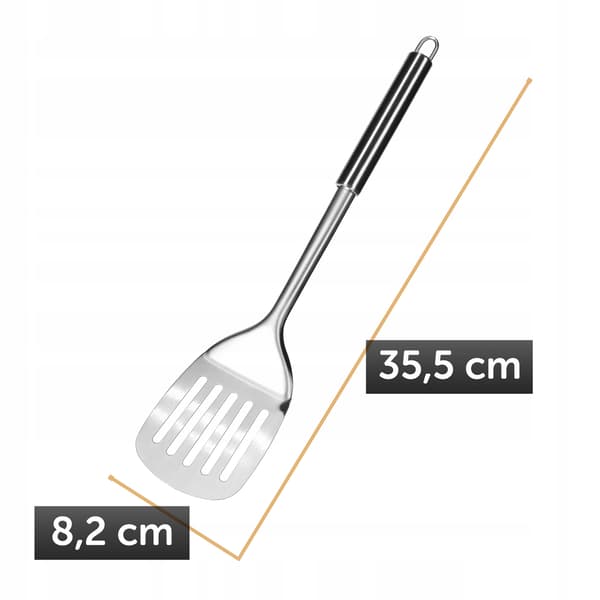 KADAX Pannkaksvändare Spatel Kökssked Vändstål 35 cm
