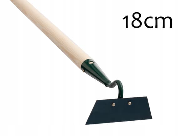 KADAX Trädgårdshacka för ogräsrensning 18 cm Grävmaskin 120 cm