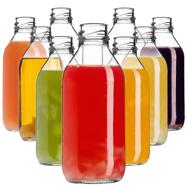 KADAX lasipullo 330 ml pullot viinille, likööreille, pontikkapulloille, Kubuś-korkit 10 kpl