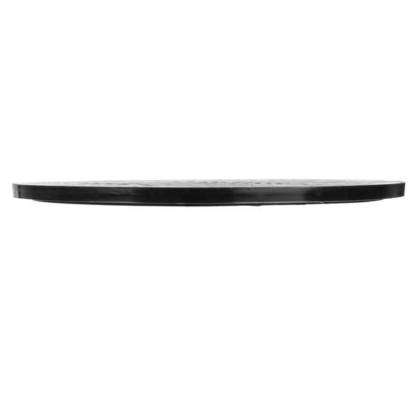 KADAX Urtepottehylde, Urtepottestativ, Rund Bordplade, Sort, 29,5 cm