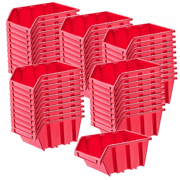 KADAX Verkstadsbrickor Förvaringsbehållare Set med 50 brickor Bricka 155x100mm