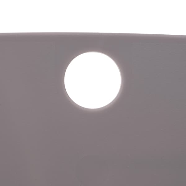 KADAX Slim Solid Plastic Køkken Skærebrætbakke Grå 24,5x16 cm