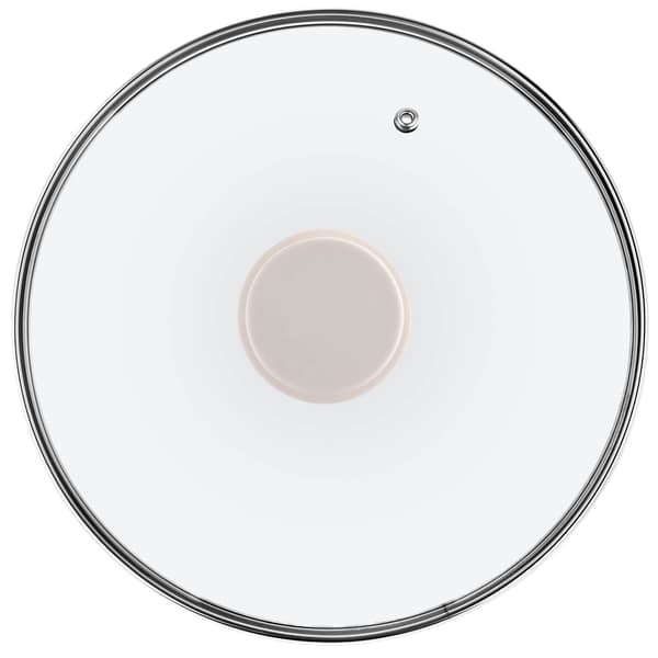 KADAX Glaslåg 20 cm Universal Varmebestandigt Gryde- og Pandedæksel
