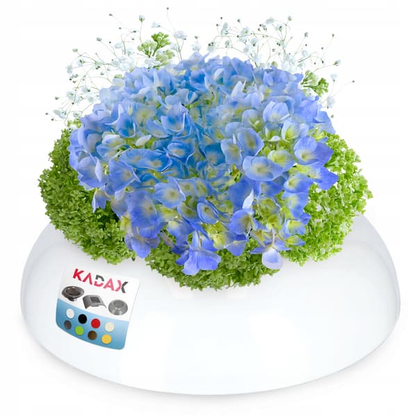 KADAX Blomkruksskydd för arrangemang Kompositioner Middepunkt Ikebana Bas Vit 12cm