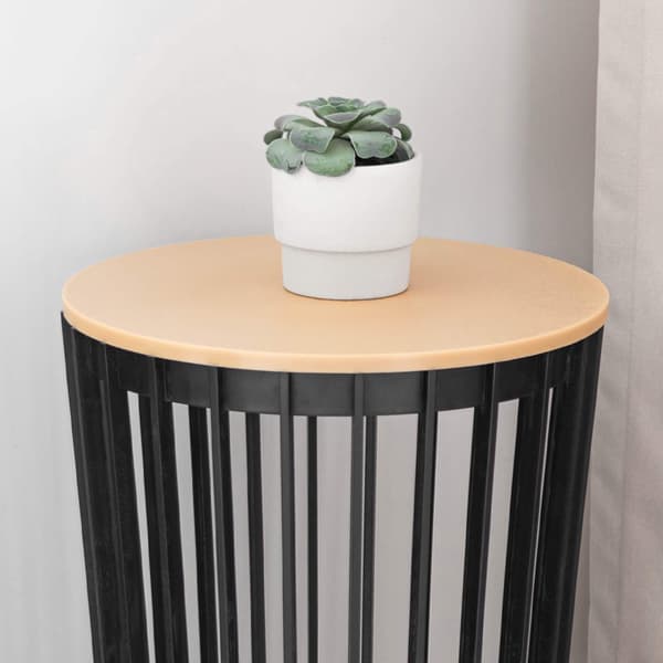 KADAX Blomsterstativ Hylde Urtepottestativ Bordplade Rund Loft 29,5 cm