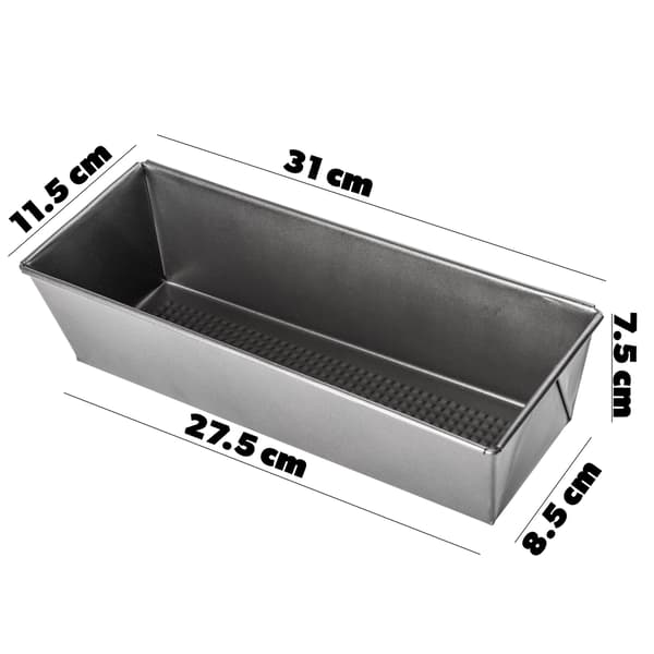 KADAX Bakplåt för bröd, kaka, paté, plåt 31 cm