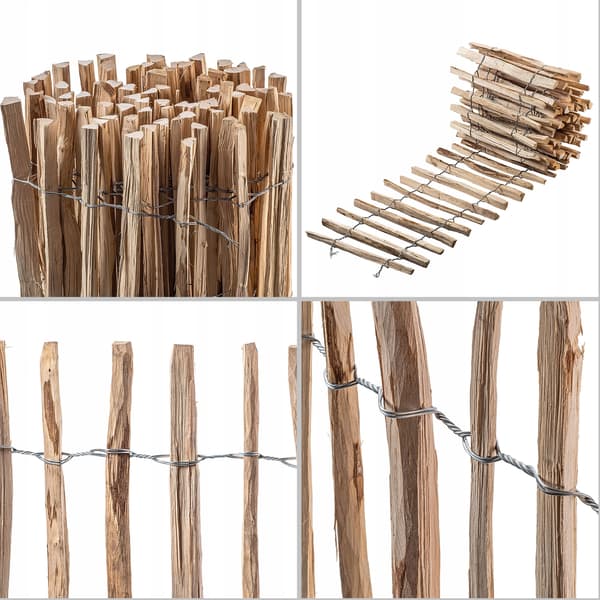 KADAX Hasselnøddehegn Oprullbart Beskyttende Havehegn 500x50 4-6cm