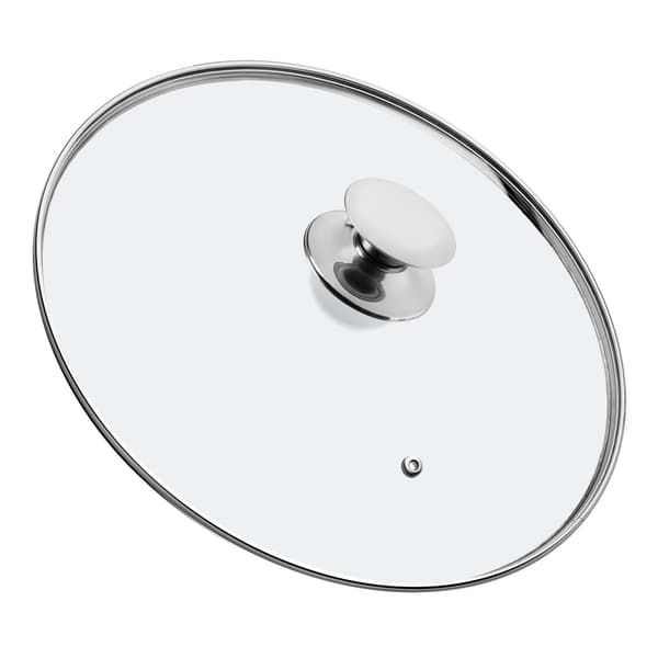 KADAX Glaslåg 28 cm Universal Varmebestandigt Gryde- og Pandedæksel