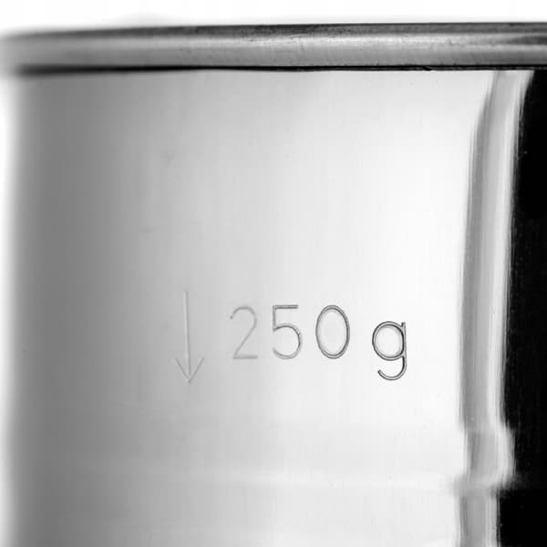 KADAX Mjölsikt, Mjölsil, Kopp, Durkslag, Kökssil, Mätkopp i rostfritt stål