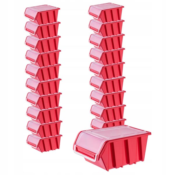 KADAX Verkstadsbrickor Förvaringsbehållare Set med 20 brickor Bricka 155x100mm