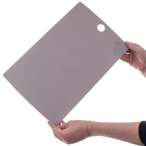 KADAX Slim Solid Plastic Køkken Skærebrætbakke Grå 38,5x24 cm