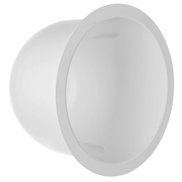 KADAX Loft Rund Urtepotteindsats til Blomsterbede, Hvid 29 cm