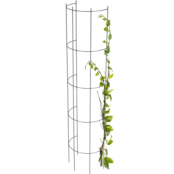 KADAX Havepergola til blomster og roser Metal Blomstersøjle 120 cm