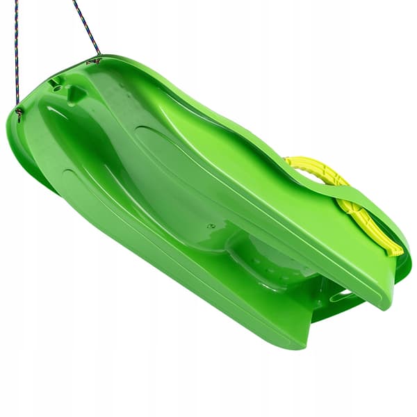 KADAX Bobslide med broms, plast, stor, med snöre