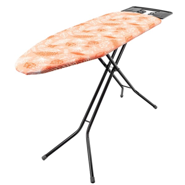 KADAX Strygebræt 120x38cm Stor Bred Bordplade Foldbar Strygejernholder