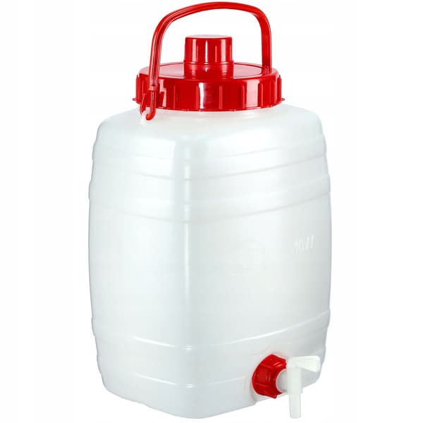 KADAX-dunk med hanetank til drikkevand og drikkevarer 10 liter - certifikat